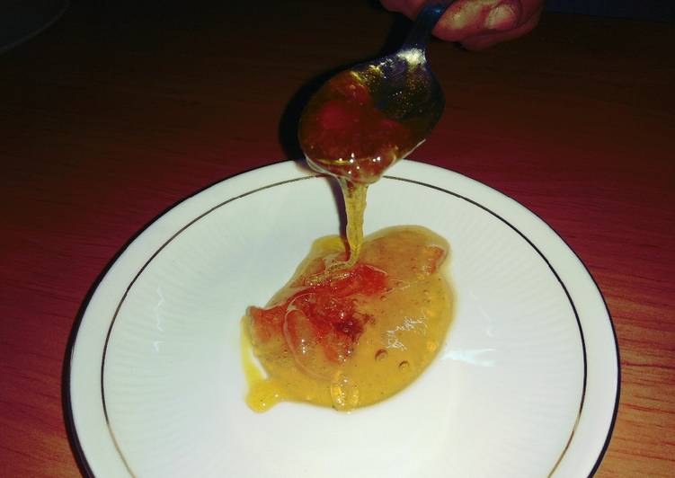 Orange jelly