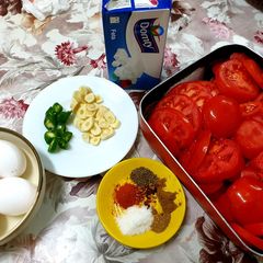 A picture of Chakchuka 🍅🍳 شكشوكة.
