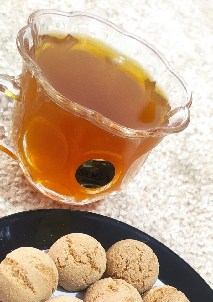 عکسی از دستور چای سبز وبهارنارنج وزعفران