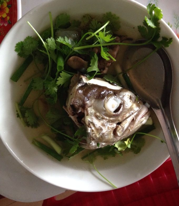 Hình của món Cá Cu Kho Ngọt.