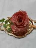 Flor de salame para decorar