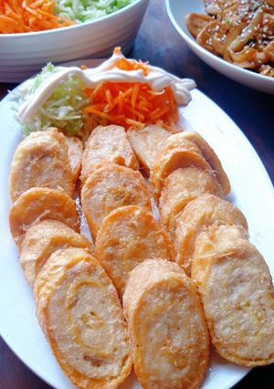 Foto resep Chicken egg roll ala bento