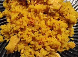 Una foto de Arroz con pollo