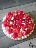 Tarte aux fraises sans cuisson