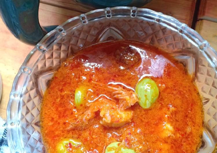 Balado udang petai dapur ardani