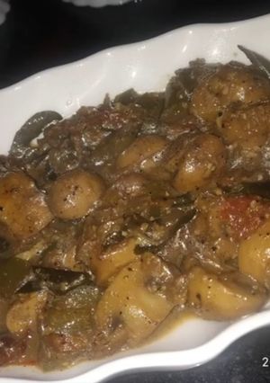 পেপার মাশরুম মসালা (pepper mushroom masala recipe in Bengali) রেসিপির প্রধান ছবি