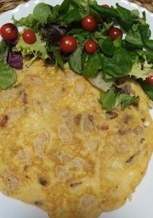 Foto principal de Tortilla francesa con gambas