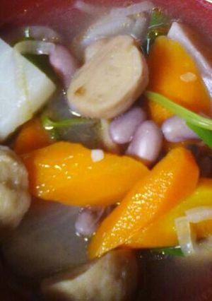 Foto resep Sup kacang merah