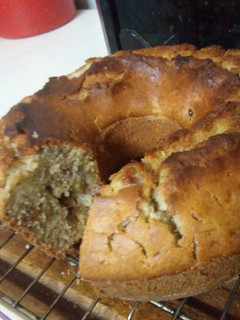 Una foto de Torta de banana diferente