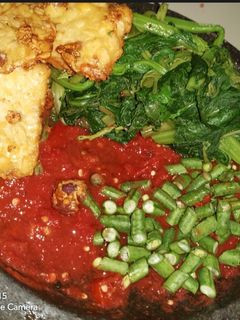 Foto resep Sambal mentah penyet