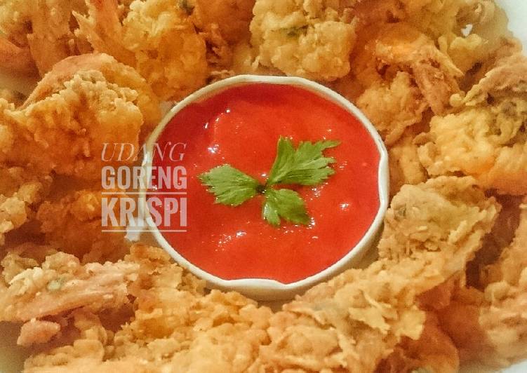 Langkah Mudah untuk Membuat UDANG goreng krispi, Enak