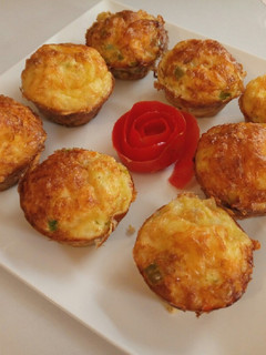 A picture of Egg muffins.