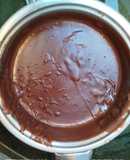 Natilla de chocolate con leche condensada y sin huevos