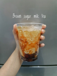 Foto resep Brown sugar milk tea (tanpa bobba)