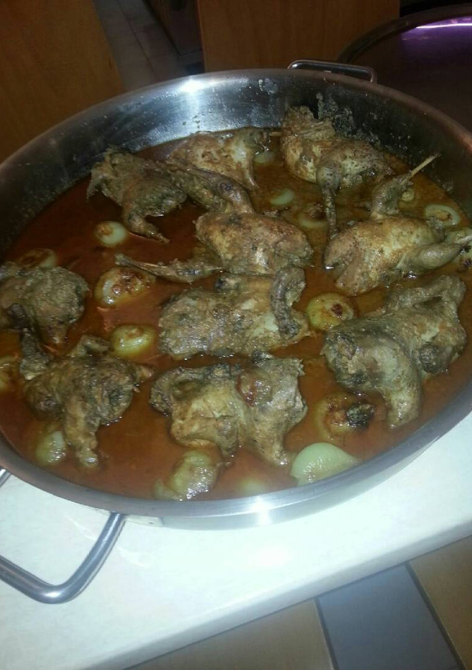 Una foto de Perdiz en salsa