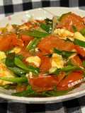 Stir-Fried Eggs with Tomatoes and Green Garlic