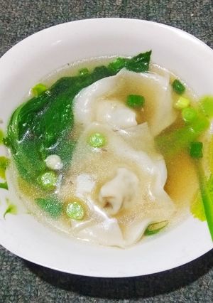 Foto resep Sup Pangsit Simple