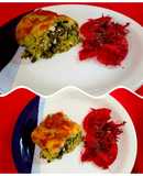 Pionono relleno "Nancy" con mix de vegetales y ricotta