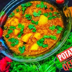 A picture of Potato beef mince.