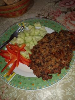 Una foto de Hamburguesa de soya 😍