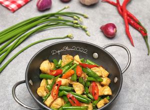 Foto resep Tumis Bunga Bawang Saus Tiram