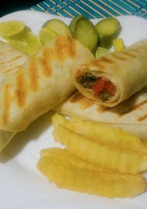 صورة لوصفة شاورما الكبده