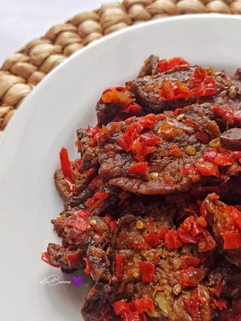 Cara Gampang Menyiapkan Resep 505. Dendeng Paru Balado Merah yang Sempurna Anti Ribet, Lezat