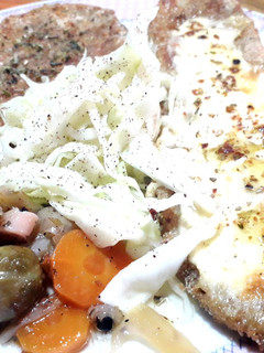 Una foto de Milanesas de berenjena