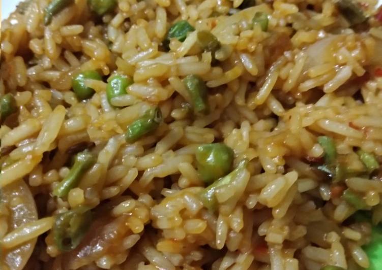 Recipe of Ultimate Schezwan rice