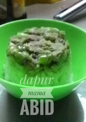 Foto resep Nasi Tim Ayam Jamur (MPASI 9+)
