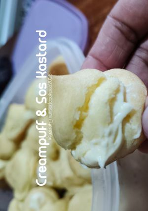 Gambar Creampuff & Sos Kastard