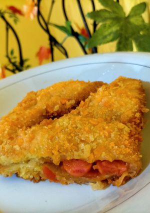 Foto resep Pizza Goreng (Roti Tawar)