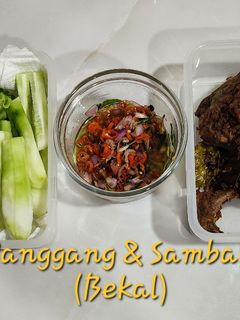Foto resep 174. Ayam Panggang & Sambal Matah (Bekal) 🌶️