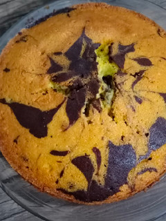 A picture of Marbel cake 🎂🎂.