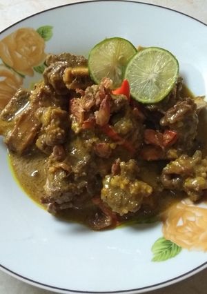Foto resep Tengkleng Sapi khas Solo tanpa presto