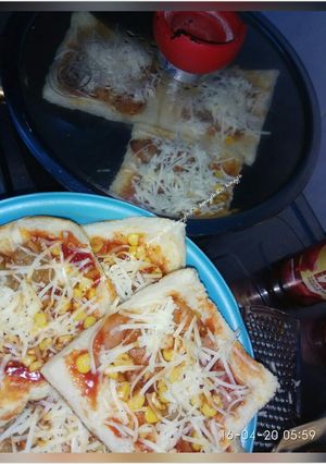 Foto resep Roti Pizza Teflon