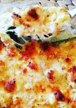 Foto di Zucchine filanti con ripieno ai formaggi