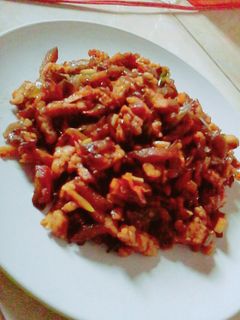 Foto resep Oseng" tempe dan terong