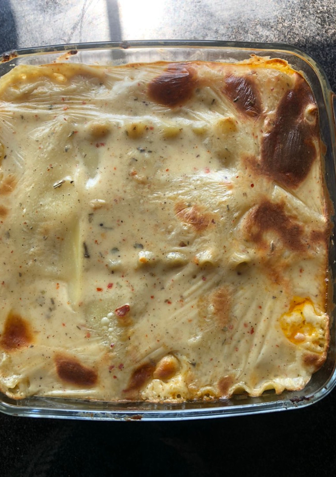 A picture of Lazy lasagna.
