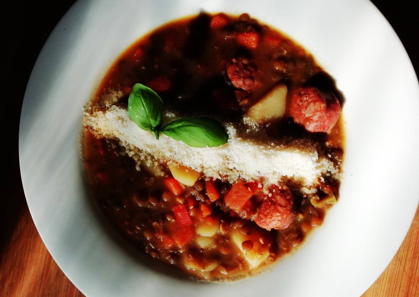 Lentejas con chorizo