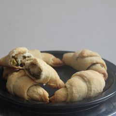 A picture of Asparagus Ginger Croissant.