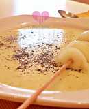 Crema fría de melón y pepino