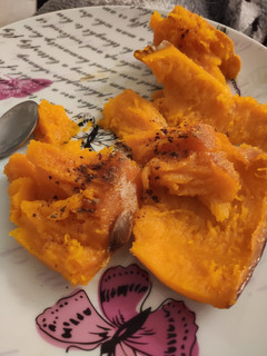 Una foto de Calabaza al horno (postre)