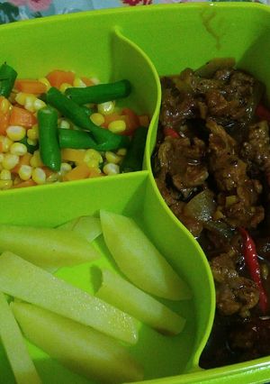 Foto resep Sapi lada hitam,bisa untuk diet jg