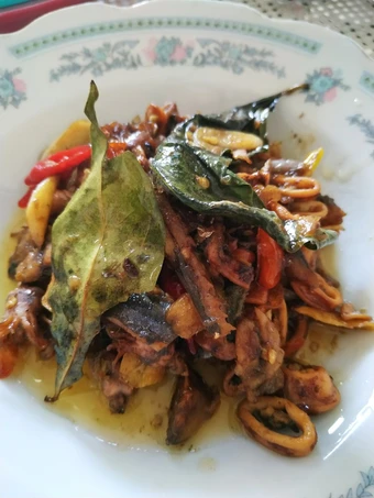 Cara Sederhana Membuat Resep  Cumi Asin Pedas Manis yang Sempurna, Enak Banget