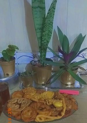 عکسی از دستور شیرینی قاشقی ماری با قیف