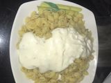 مكرونة بالزبادي