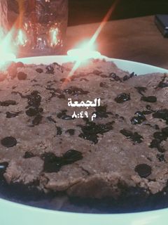 صورة لوصفة كيكة الكوكيز المقلدة