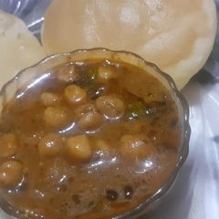 Chhole bhature A picture of Chhole bhature.