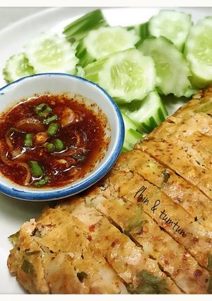 รูปของ ลาบปลาย่าง อร่อยครบ จบในชิ้นเดียว แต่ถ้าแซ่บไม่พอจิ้มแจ่วโลด คริคริ #ทำขายรวย